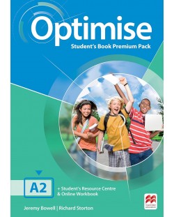 Optimise Level A2 Premium Pack Student's Book / Английски език - ниво A2: Учебник с код
