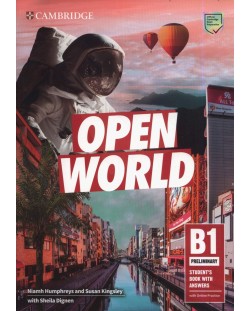 Open World Level B1 Preliminary Student's Book with Answers with Online Practice / Английски език - ниво B1: Учебник с отговори и онлайн упражнения