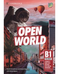 Open World Level B1 Preliminary Student's Book with Answers with Online Workbook / Английски език - ниво B1: Учебник с отговори и онлайн тетрадка