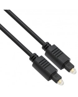 Оптичен кабел VCom - CV905, Toslink, 3m, черен