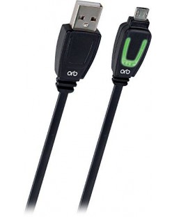 ORB кабел с LED индикатор за зареждане на Xbox One контролер - 3 метра