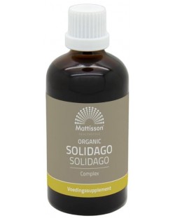 Organic Solidago Complex, тинктура, 100 ml, Mattisson Healthstyle