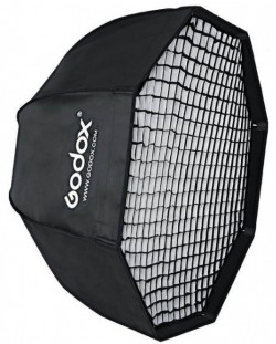 Осмоъгълен софтбокс Godox - SB-GUBW, 95cm, грид