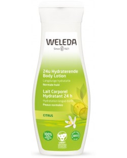 Освежаващ лосион за тяло с цитрус Weleda, 200 ml