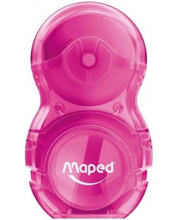 Острилкогума Maped  Loopy - Translucent, розова