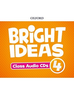 Oxford Bright Ideas Level 4 Class CDs / Английски език - ниво 4: 4 CD