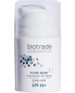 Biotrade Pure Skin Озаряващ дневен крем за лице, SPF50+, 50 ml