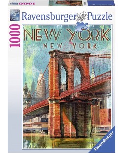 Пъзел Ravensburger от 1000 части - Старият Ню Йорк