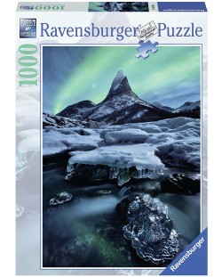 Пъзел Ravensburger от 1000 части - Планината Stetind в Норвегия