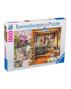 Пъзел Ravensburger от 1000 части - Кокетно кафене