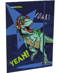 Папка с ластик Lizzy Card Dino Roar - A4