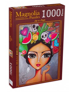 Пъзел Magnolia от 1000 части - Фрида
