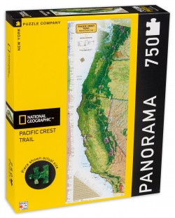 Панорамен пъзел New York Puzzle от 750 части - Pacific Crest Trail