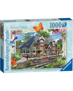 Пъзел Ravensburger от 1000 части - Железница