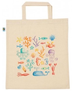 Памучна торба за оцветяване Goki - 38 х 42 cm