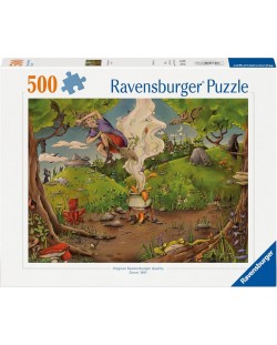 Пъзел Ravensburger от 500 части - Мистична вещица