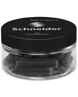 Патрончета за писалка Schneider - 30 броя, черни