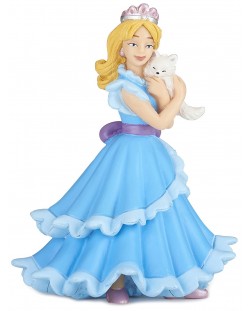 Фигурка Papo The Enchanted World – Принцеса Клои, със синя рокля