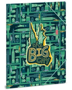 Папка Ars Una The Big City - с ластик, А4