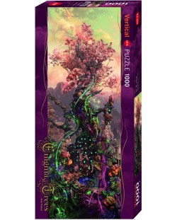 Панорамен пъзел Heye от 1000 части - Фосфорно дърво, Анди Томас