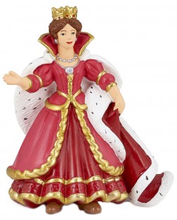 Фигурка Papo The Enchanted World – Кралица, с червена рокля