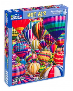 Пъзел White Mountain от 1000 части - Цветни балони