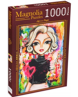 Пъзел Magnolia от 1000 части - Marilyn - Romi Lerda
