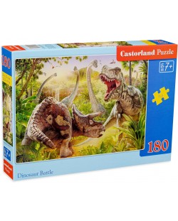 Пъзел Castorland от 180 части - Динозаври