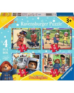 Пъзел Ravensburger от 24 части 4 в 1 - Падингтън