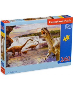Пъзел Castorland от 260 части - Динозаври