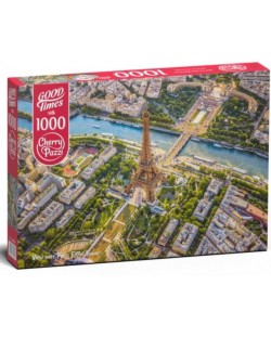 Пъзел Cherry Pazzi от 1000 части – Гледка над Париж