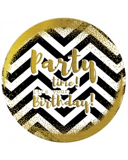 Табелка-картичка - Party time! It's your birthday!