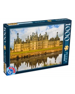 Пъзел D-Toys от 1000 части - Замъка Шамбор, Франция