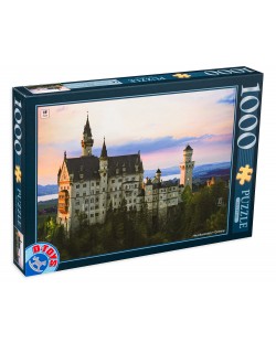Пъзел D-Toys от 1000 части - Замъкът Нойшванщайн, Германия