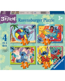 Пъзел Ravensburger от 24 части 4 в 1 - Стич