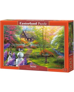 Пъзел Castorland от 500 части - Тайна градина