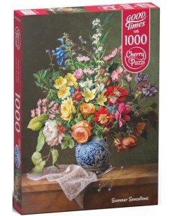 Пъзел Cherry Pazzi от 1000 части – Цветя в хола