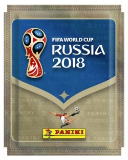 Стикери Panini FIFA World Cup Russia 2018 - пакет с 5 бр. стикери