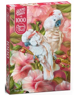Пъзел Cherry Pazzi от 1000 части – Сладки птички