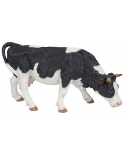 Фигурка Papo Farmyard Friends – Черно-бяла пасяща крава