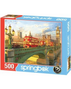 Пъзел Springbok от 500 части - Уестминстърски мост