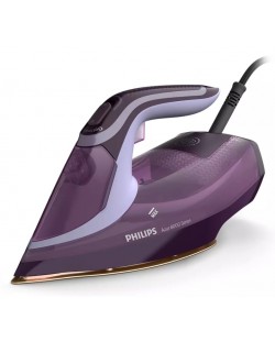 Парна ютия Philips - DST8021/30, 3000W, 55 g/min, лилава