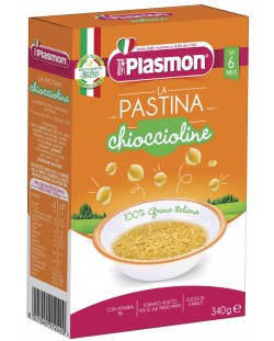 Бебешка паста Plasmon - Охлювчета, 340 g
