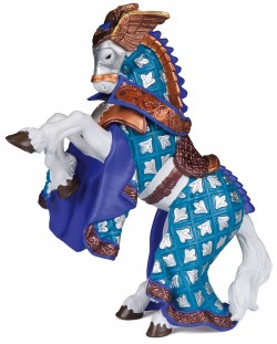 Фигурка Papo The Medieval Era – Конят на рицаря на Синия орел