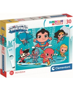 Детски пъзел Clementoni от 30 части - DC Comics: Super Friends