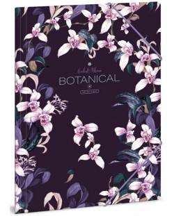 Папка Ars Una Botanic Orchid - с ластик, А4