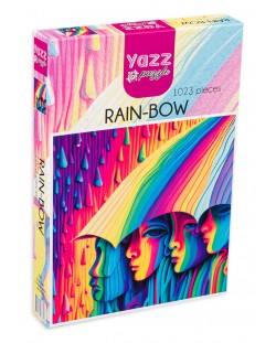 Пъзел Yazz Puzzle от 1023 части - Дъжд-дъга