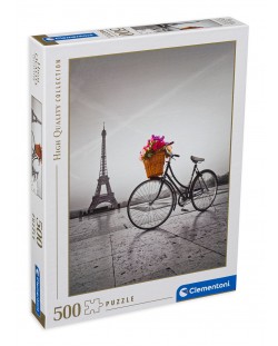 Пъзел Clementoni от 500 части - Романтична разходка в Париж