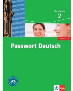 Passwort Deutsch 2: Немски език - ниво А2 + 2 CD
