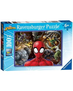 Пъзел Ravensburger от 100 XXL части - Спайдърмен